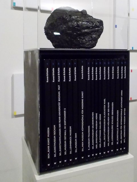 Einheitliches Design - Inhalte so unterschiedlich und vielfältig wie die Ausstellungen. Die Kataloge zum "Kunst & Kohle"- Ausstellungsprojekt.