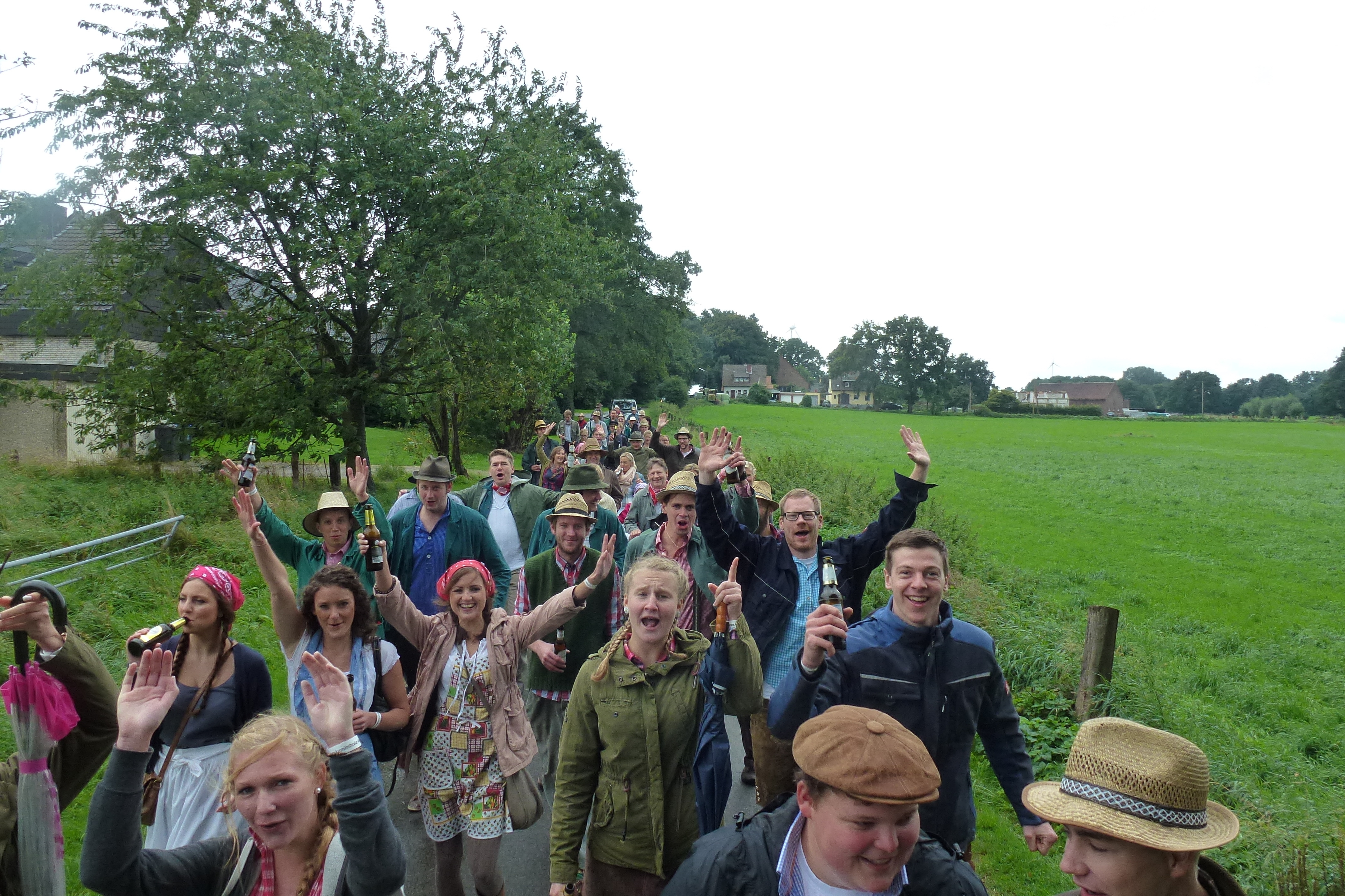 Der Festtag beginnt um 14 Uhr mit dem Treffen der Aktiven bei Haseke/Ristorante Bellini (Münsterstraße 13) zum gemeinsamen Gang nach Hardinghausen. Fotos: privat