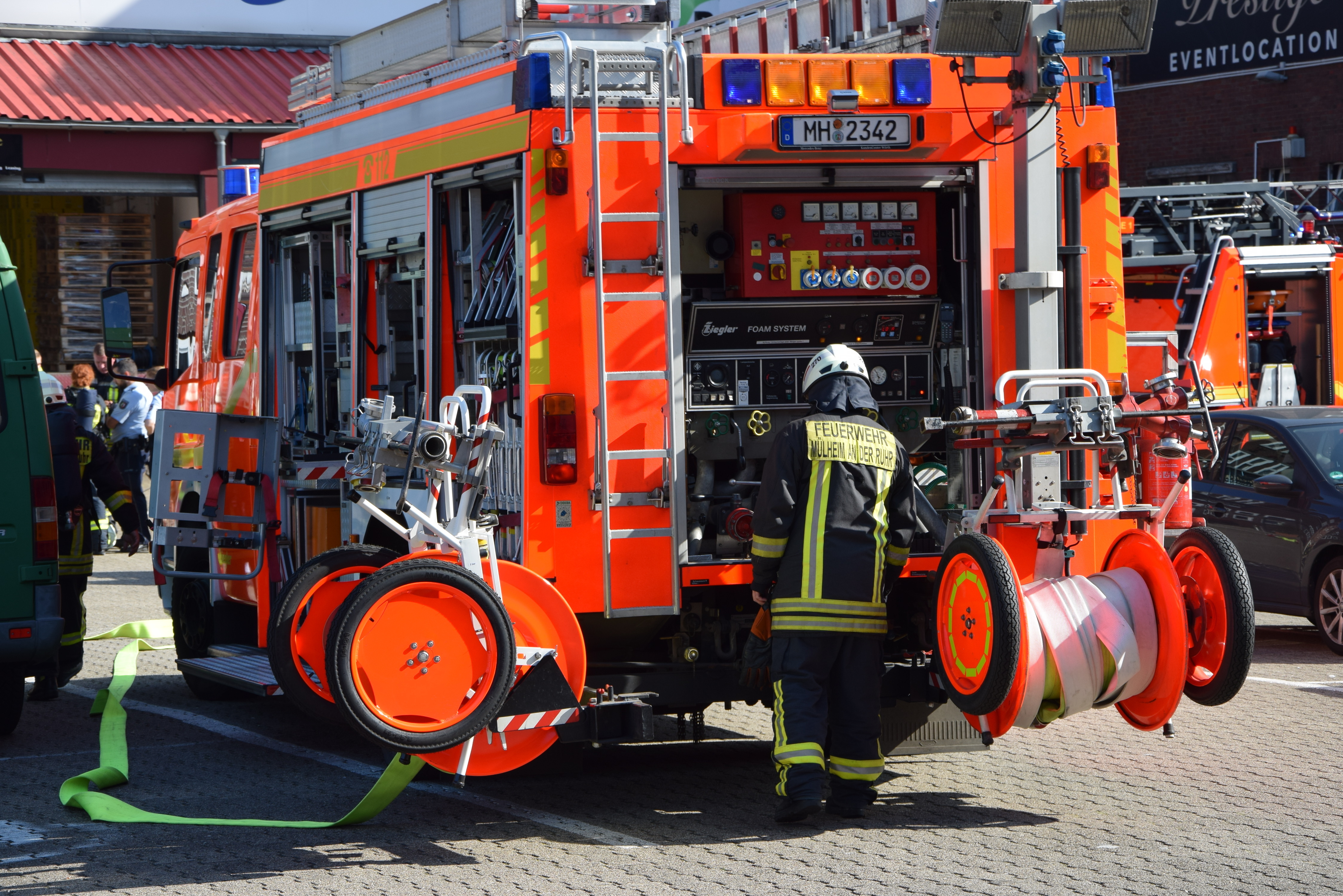 Am Mittwochvormittag musste die Feuerwehr mehrmals ausrücken.