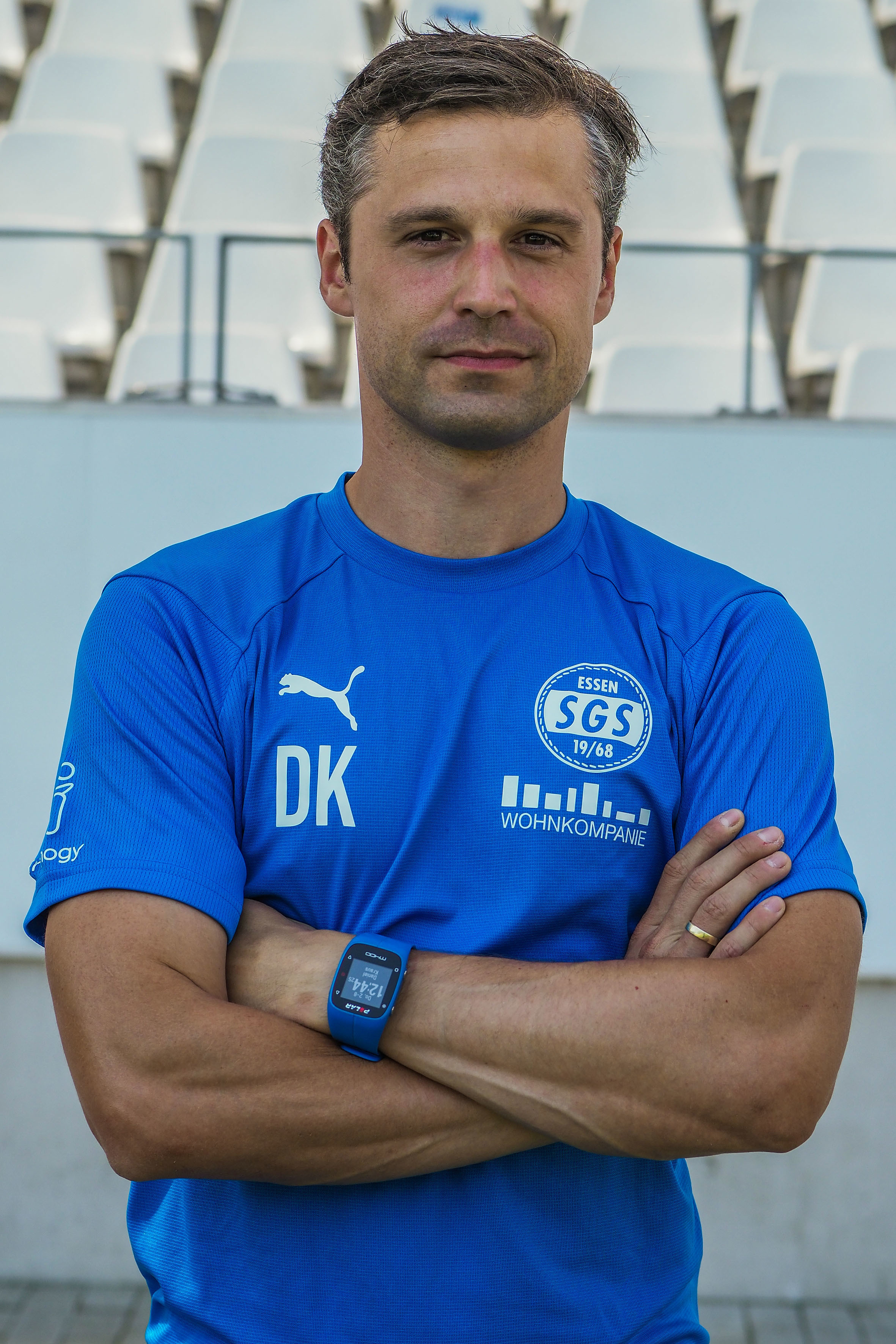 Erwartet ein umkämpftes Spiel mit offensiven Akzenten: SGS-Chefcoach Daniel Kraus.