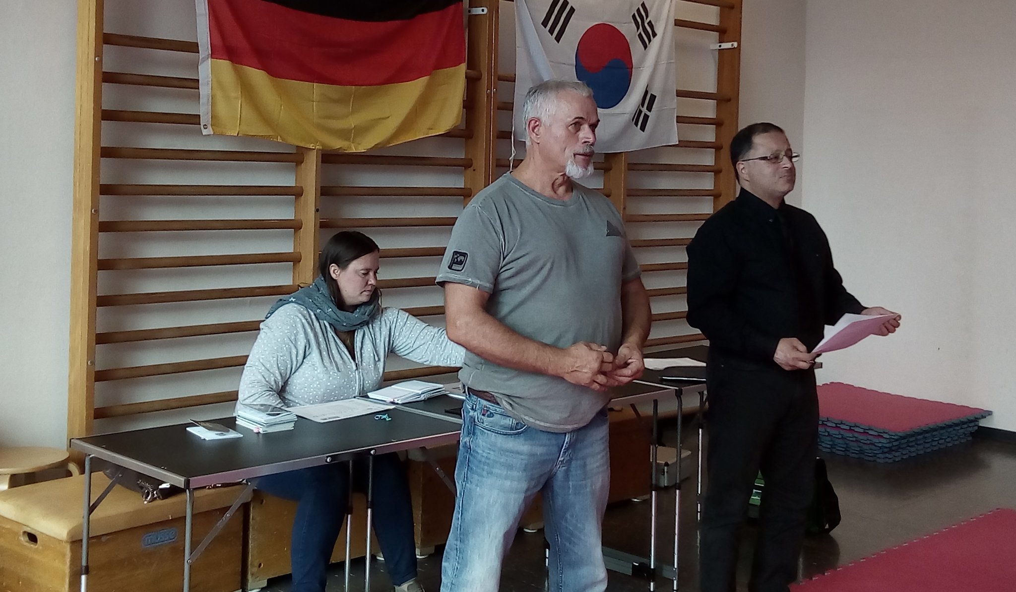 Taekwondo Prüfung beim Taebaek Rhade e.V. Dorsten