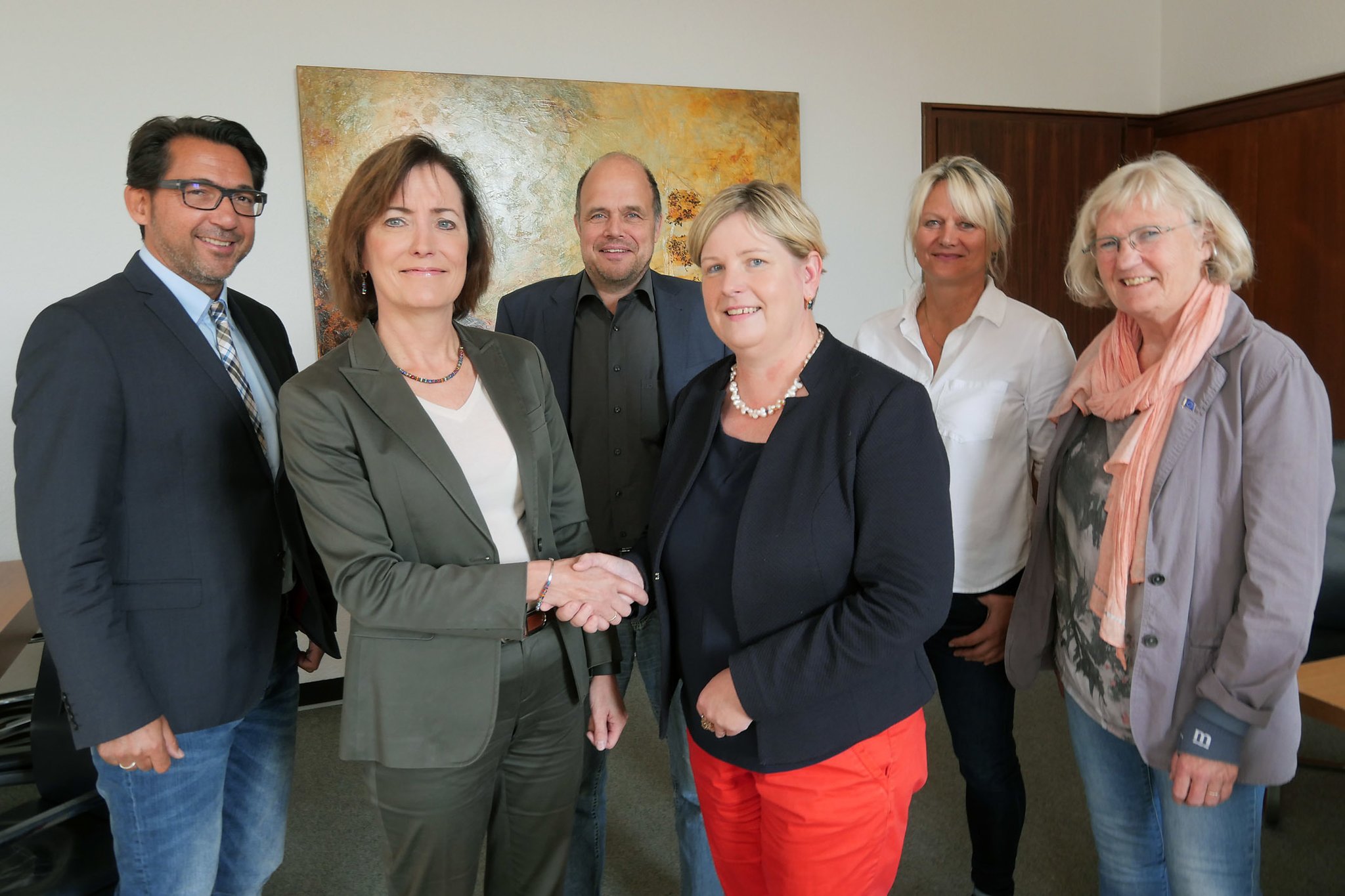 Middendorf trifft Leidemann Bürgermeisterin empfängt