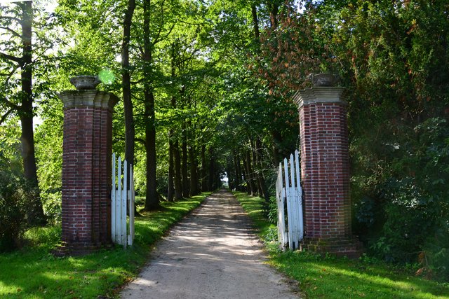 Hereinspaziert - nun geht es los.