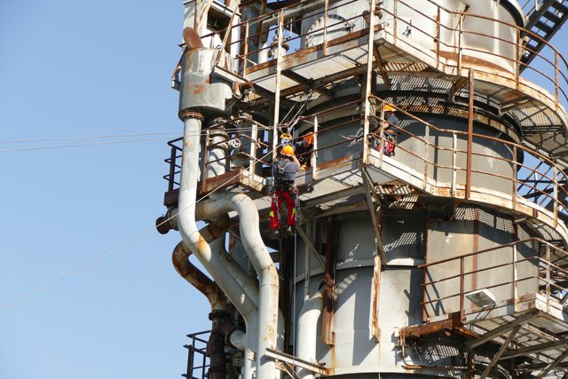 Wieder oben angelangt...