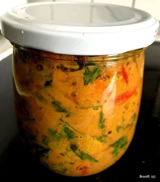 Die 2. Portion packe ich ein...