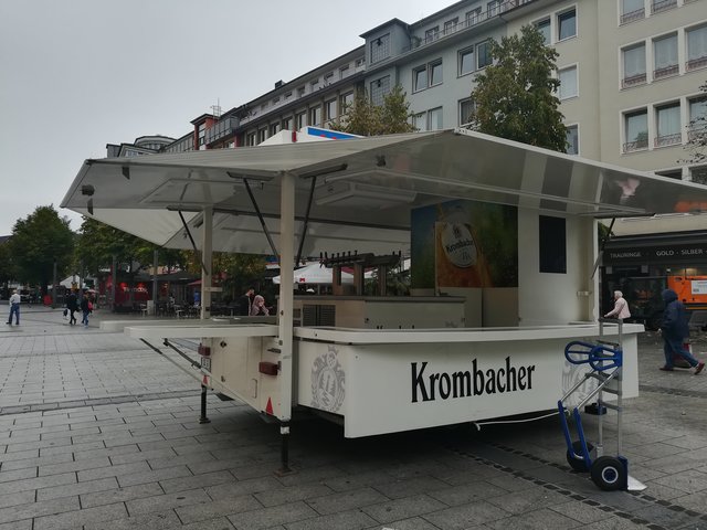 Der Aufbau hat begonnen. | Foto: Patrick Jost