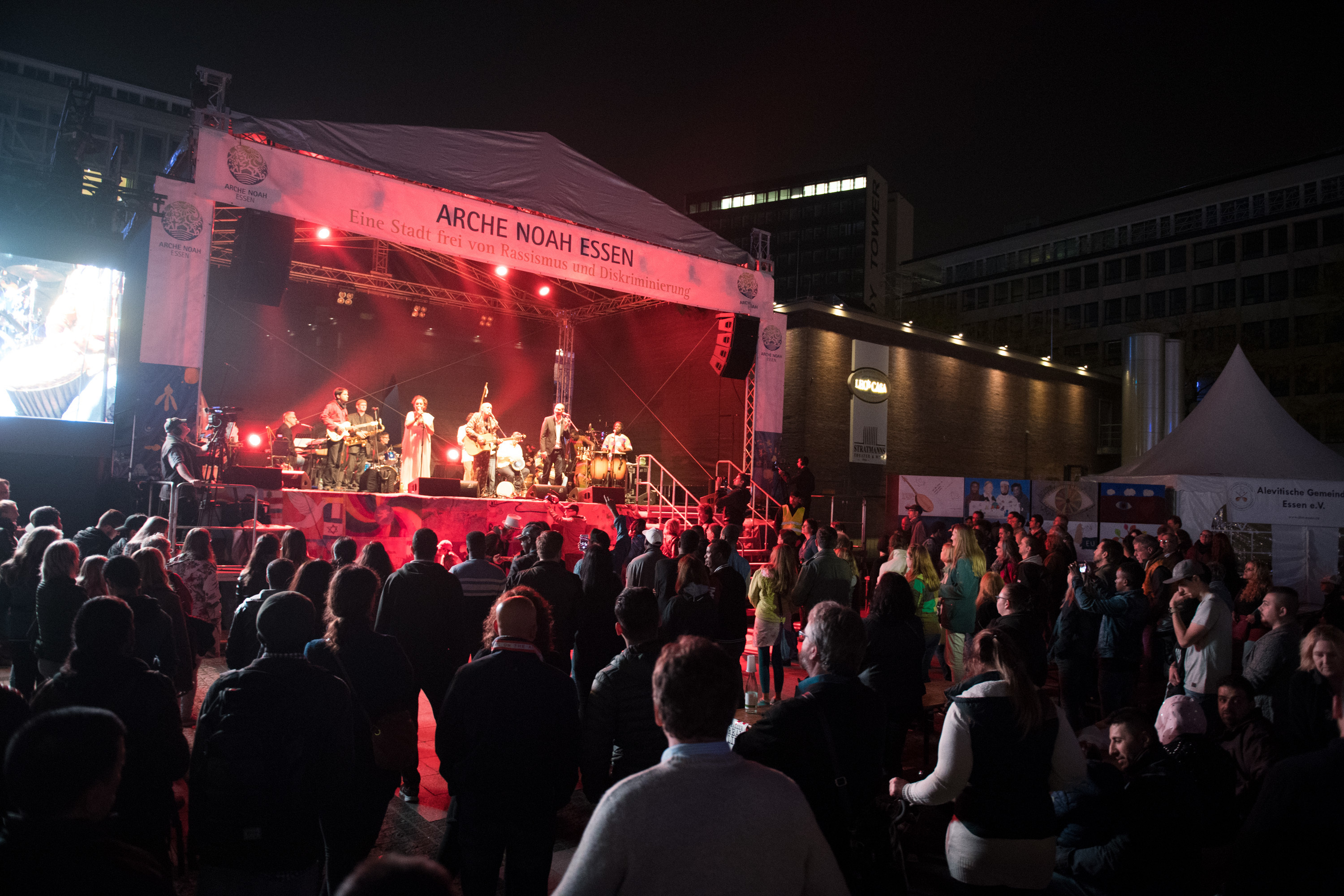 Das Arche Noah Fest findet am 22. und 23. September 2018 zum sechsten Mal statt. Jedes Jahr feiern Tausende Besucher aus unterschiedlichen Kulturen friedlich miteinander. Foto: Tom Pingel / Arche Noah Essen