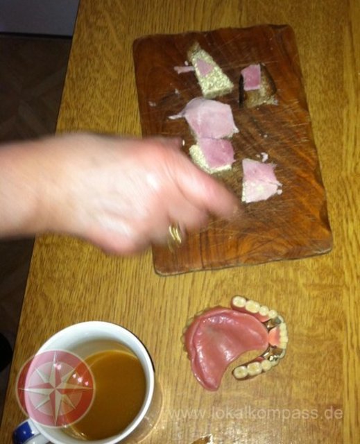 Lutschen statt beißen....