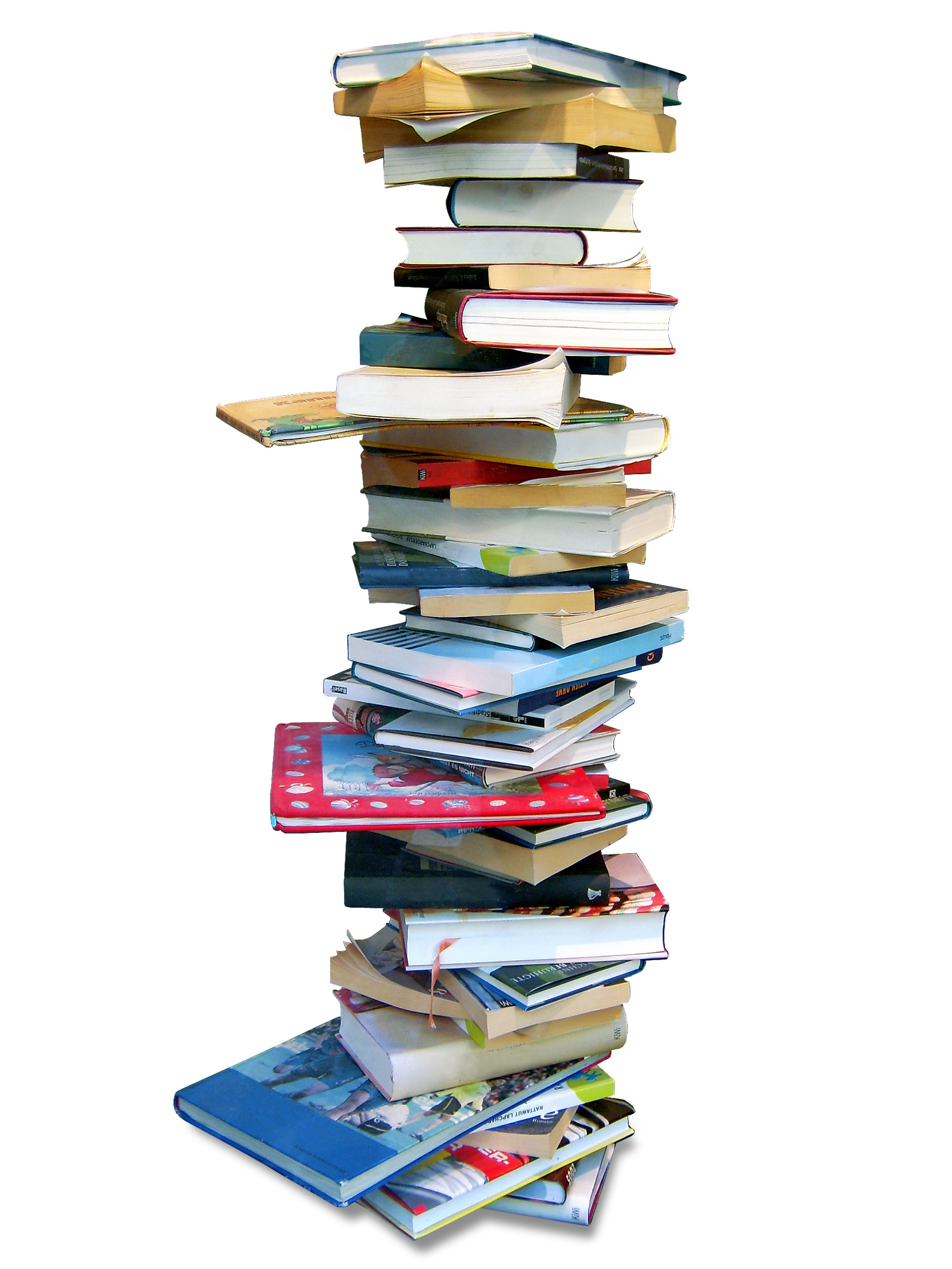 Büchermarkt auf dem Marktplatz in Waltrop.
