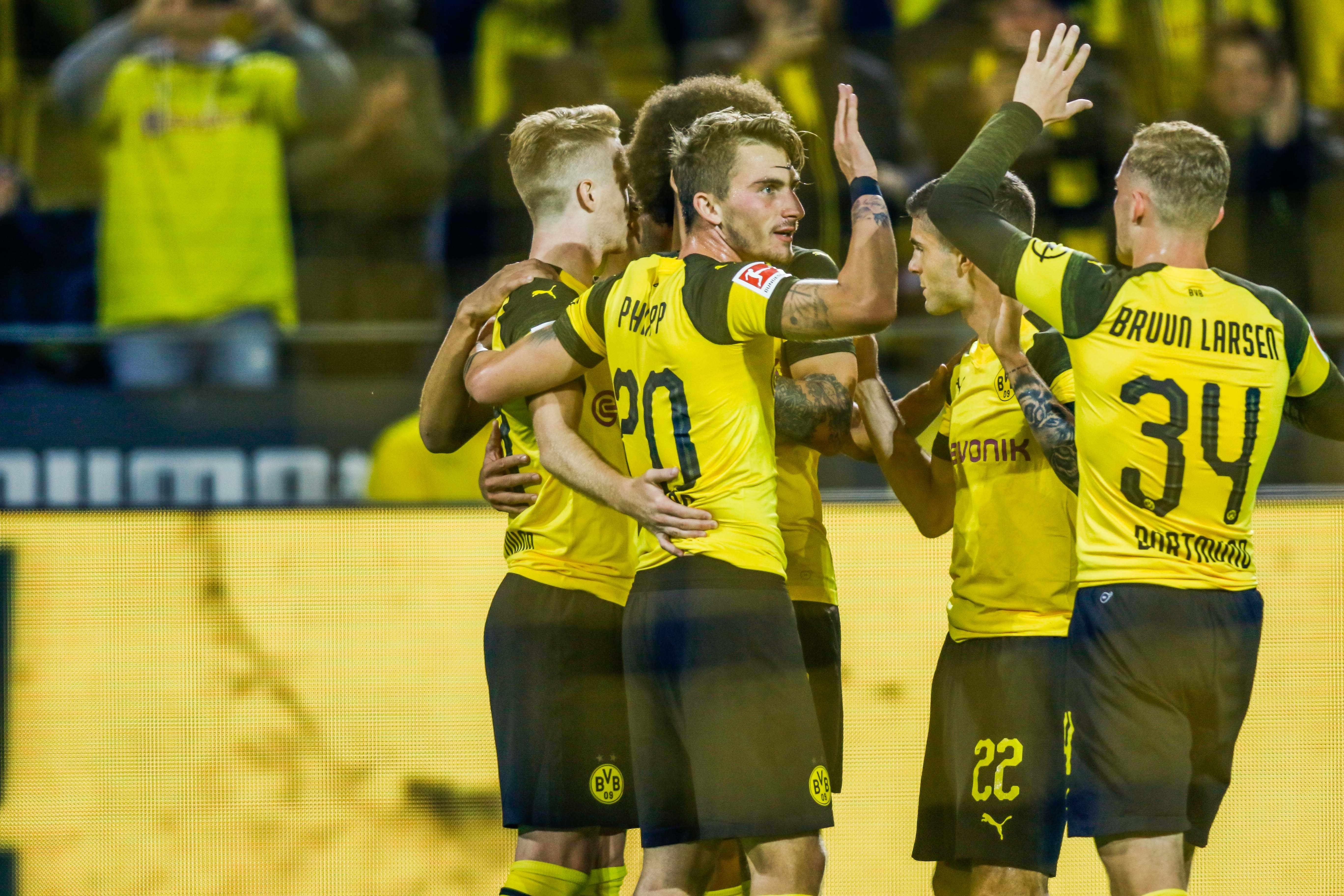 26.09.2018 Dortmund City - BVB vs Nuernberg im Signal Iduna Park - Borussia Dortmund Reus Copyright Stephan Schuetze
