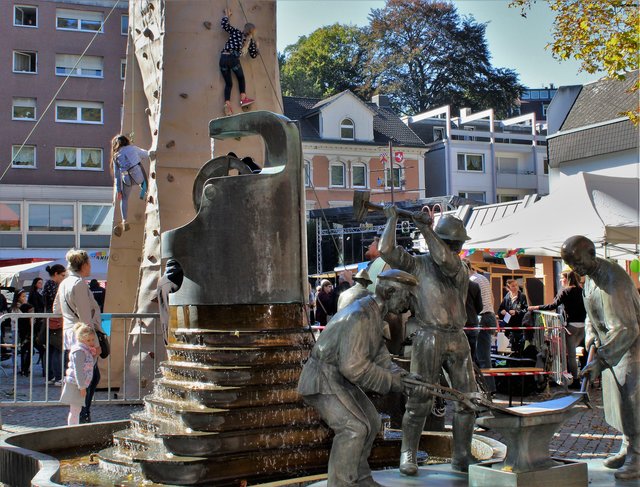 Klettern am Ennepetaler Brunnen