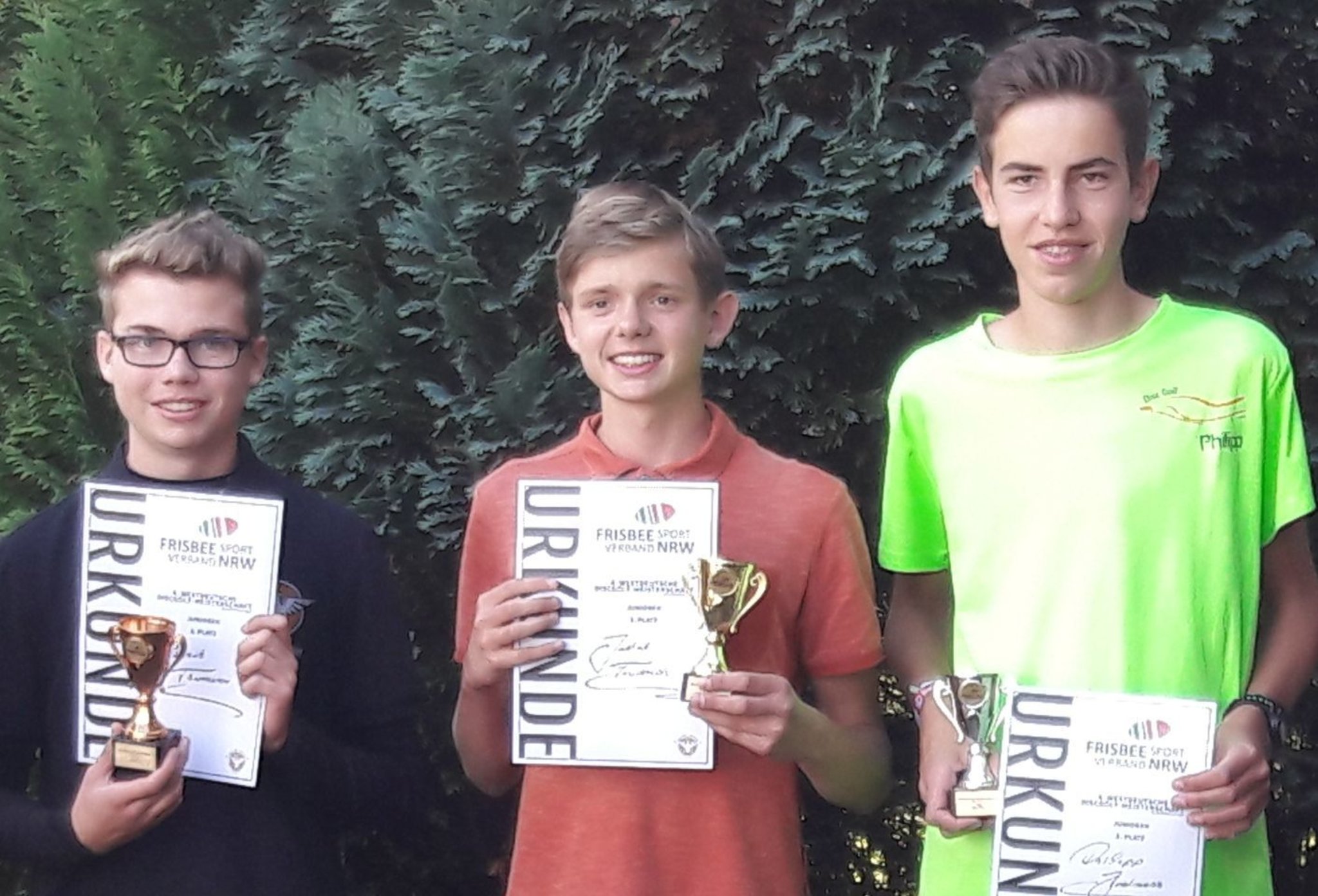 Lüner Discgolfer Justus Friedrich wird Westdeutscher Juniorenmeister ...