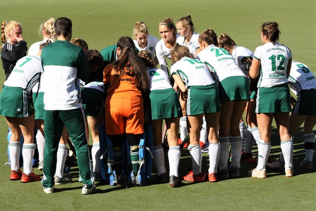 Einschwörung vor dem wichtigen Spiel gegen München.
