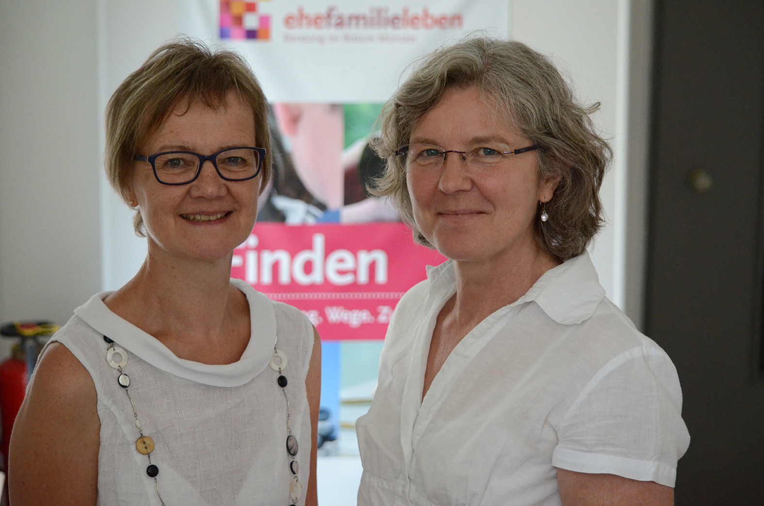 Gute Zusammenarbeit: Beate Borgmann (l.) und Ute Kieslich.