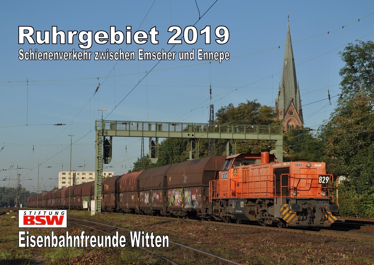 Kalenderblatt des Kalenders 2019 der Eisenbahnfreunde Witten.