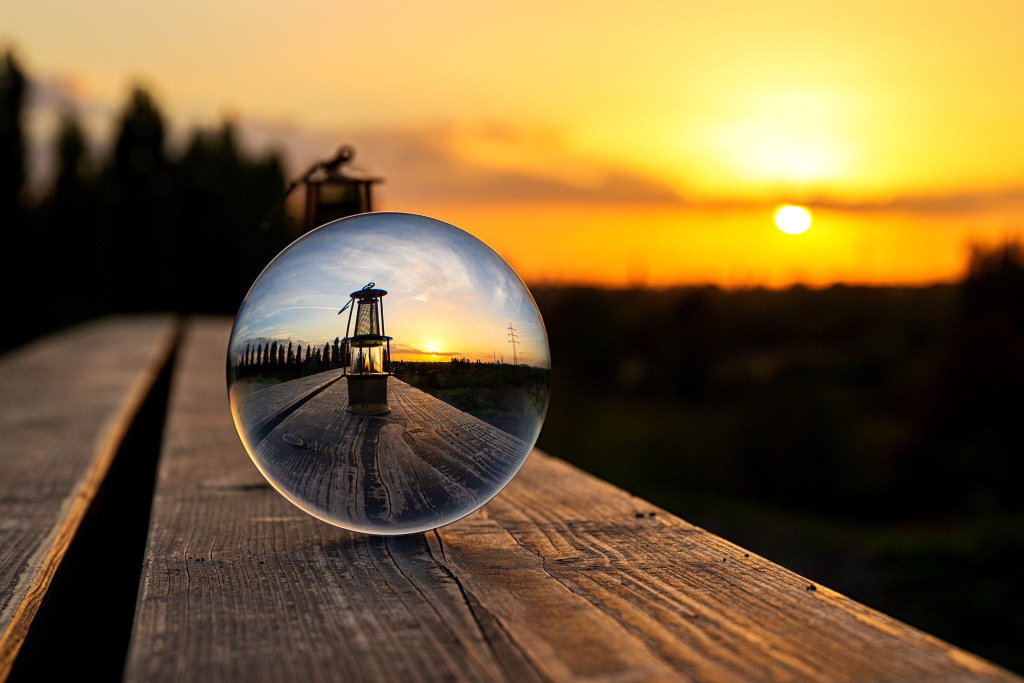 Ein Tag geht dem Ende entgegen - Herne