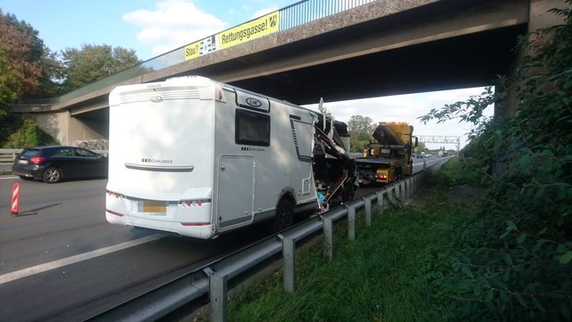 Die Unfallstelle befand sich in Höhe der Straße "In der Heide".