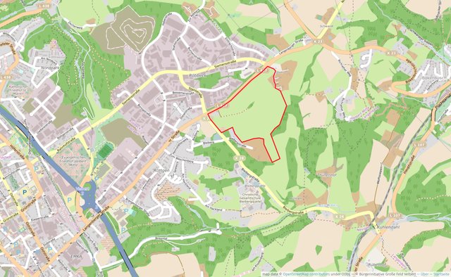 Die Stadt Velbert plant an der Langenberger Straße den Bau eines neuen Industrie- und Gewerbegebietes.