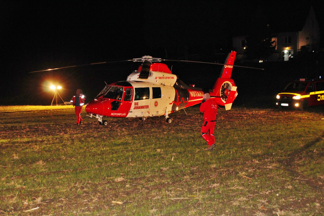 Der Eurocopter der Johanniter