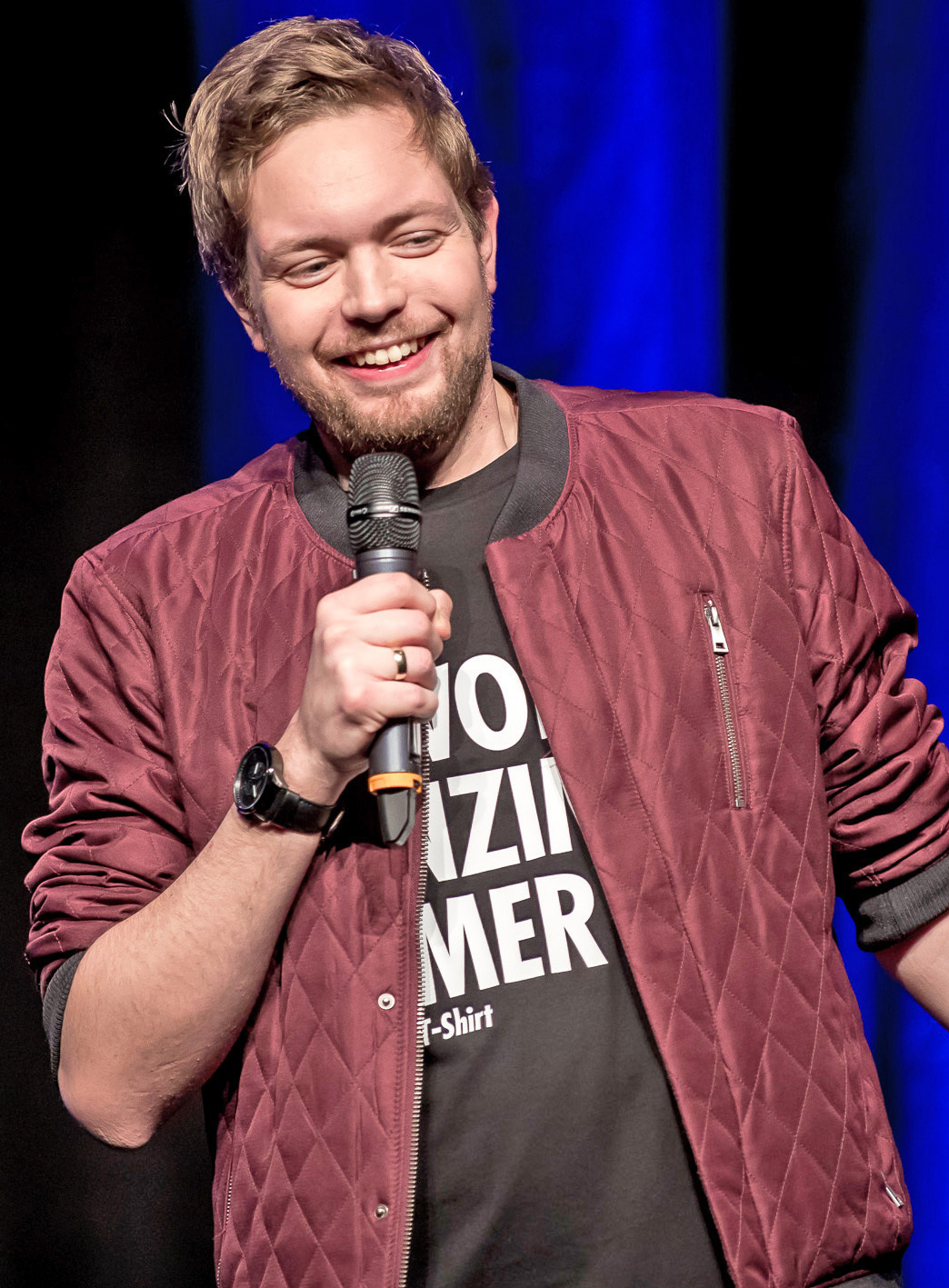Bastian Bielendorfer ist nicht nur ein Lehrerkind, sondern auch ein Gelsenkirchener Eigengewächs und hat von hier aus die Republik erobert. Foto: Gerd Kaemper