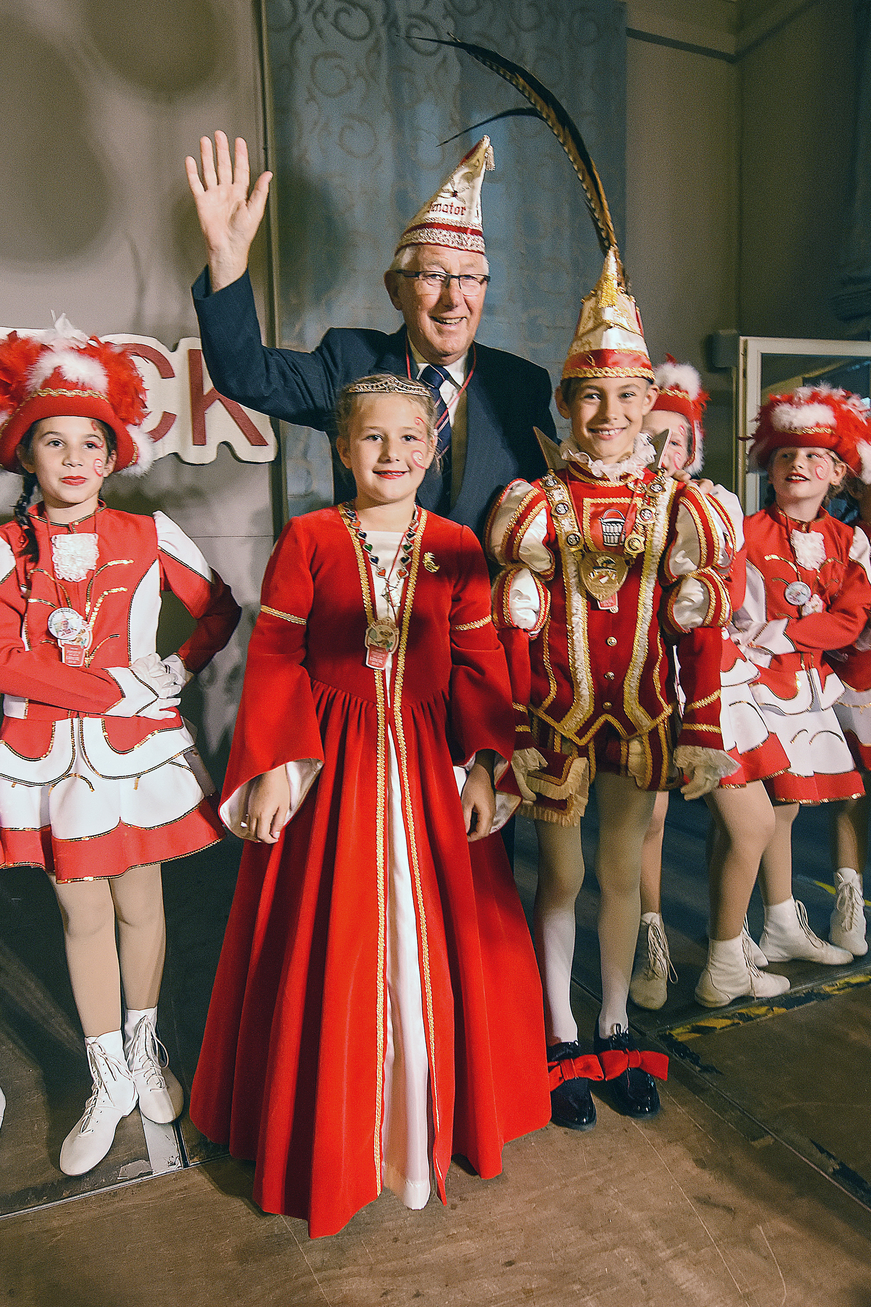 Emmerich Sozietät Gecker Abend mit Vorstellung des neuen Prinzenpaares und Kinderprinzenpaares Foto: Jens Uwe WachterStorm / FUNKE FotoServices