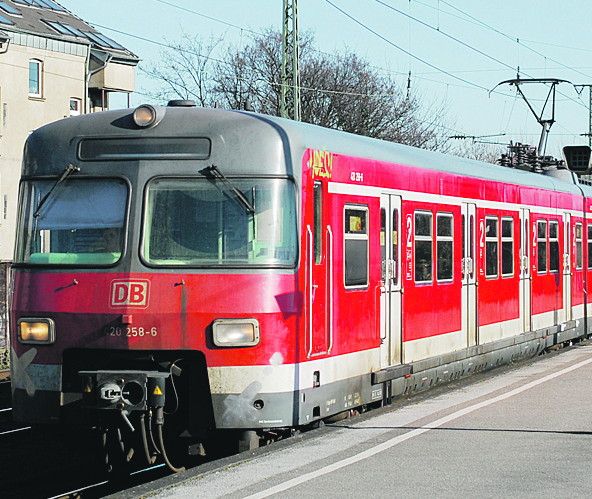 Zugausfälle im S-Bahn-Verkehr der Linie S1.