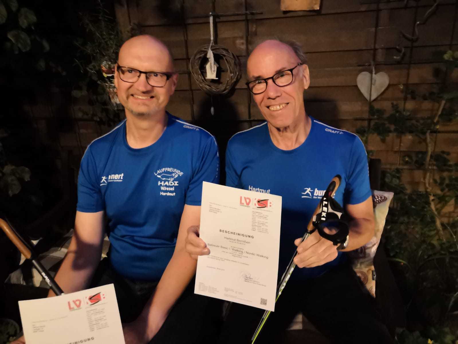 Hardmut Skarda und Hartmut Berntßen