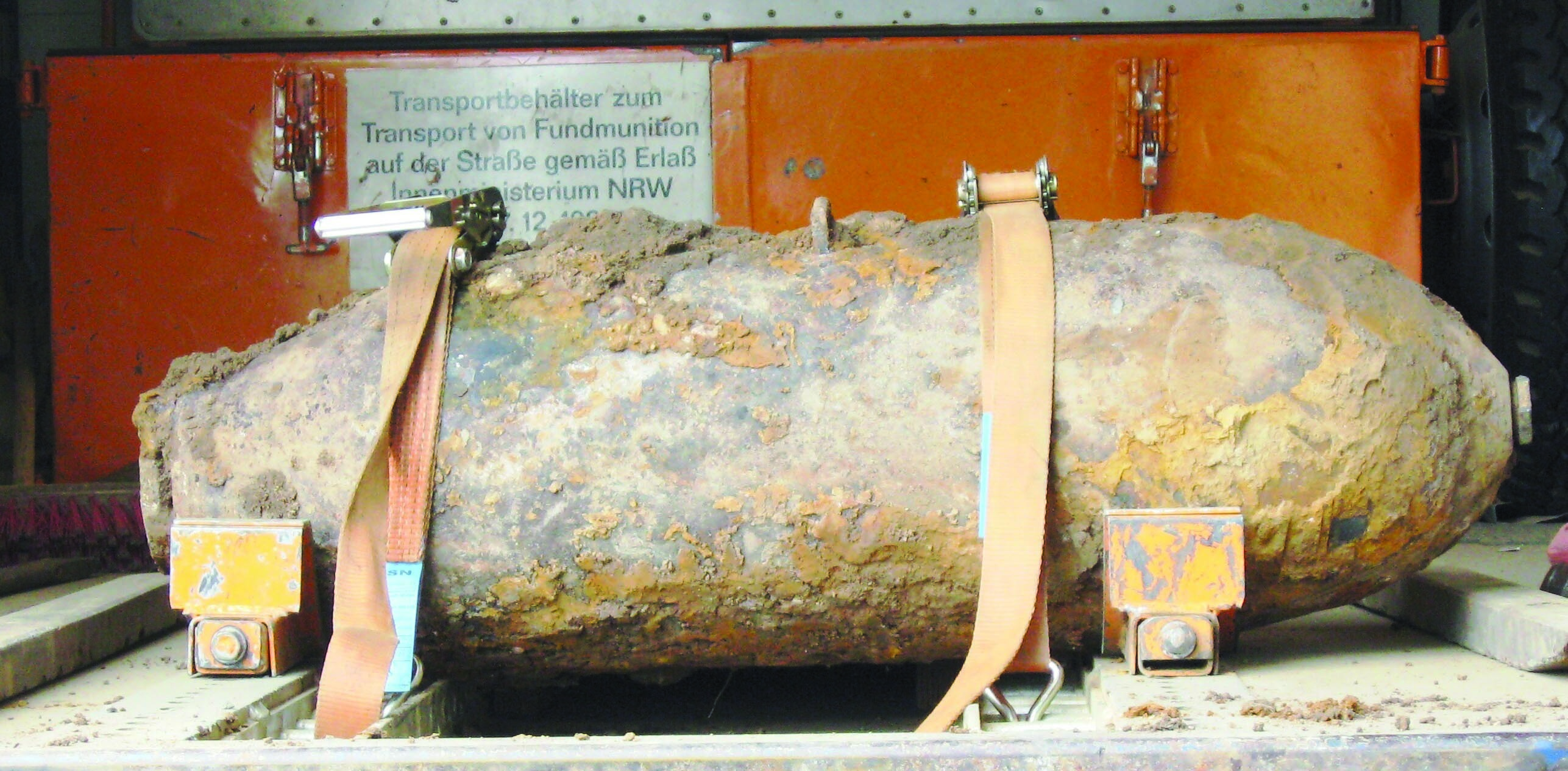 Bombenfund an der Franz-Boehm-Straße 3