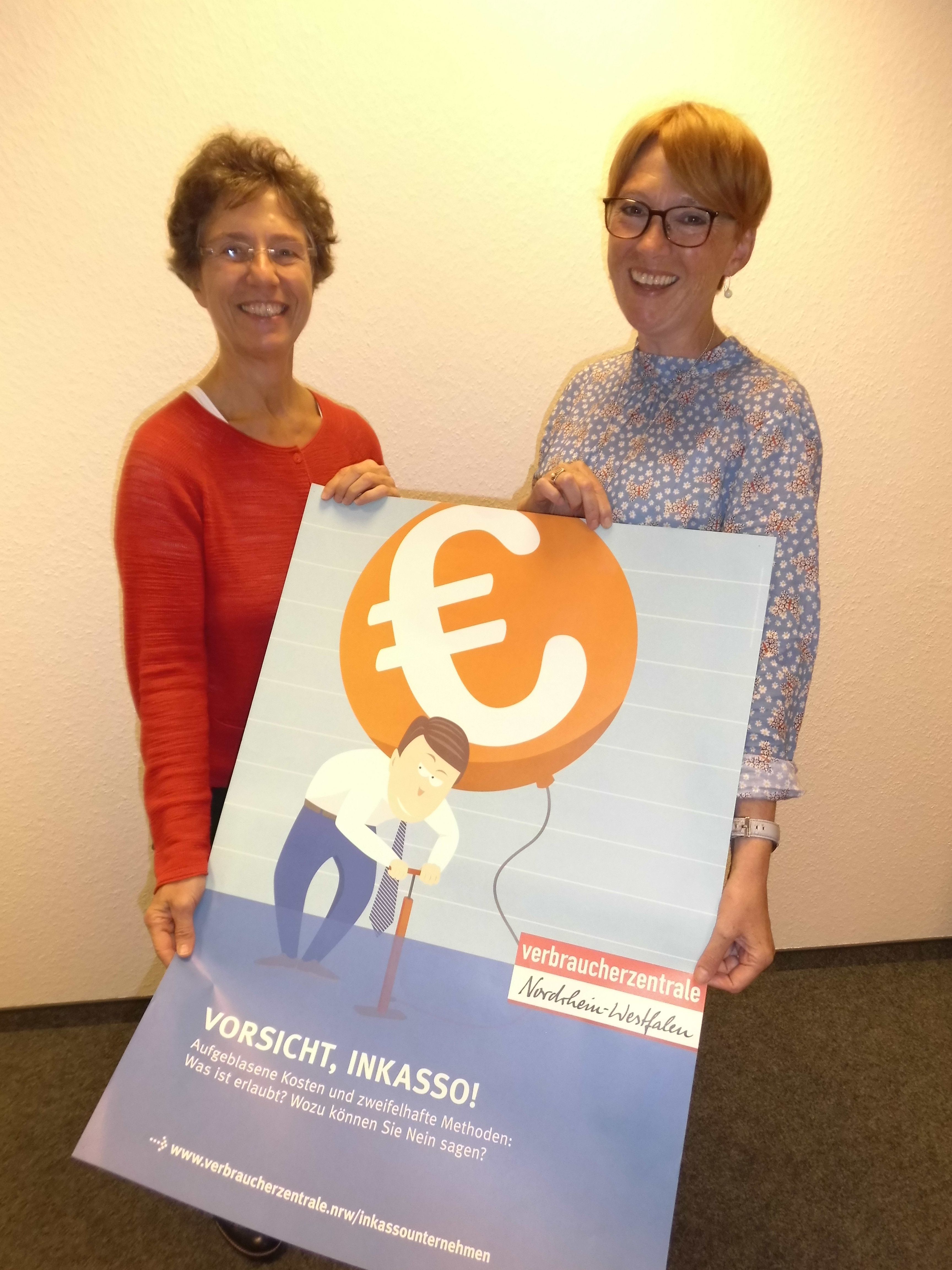 Karin Bordin und Gisela Daniels , Leiterinnen der Beratungsstelle Wesel bzw. Moers