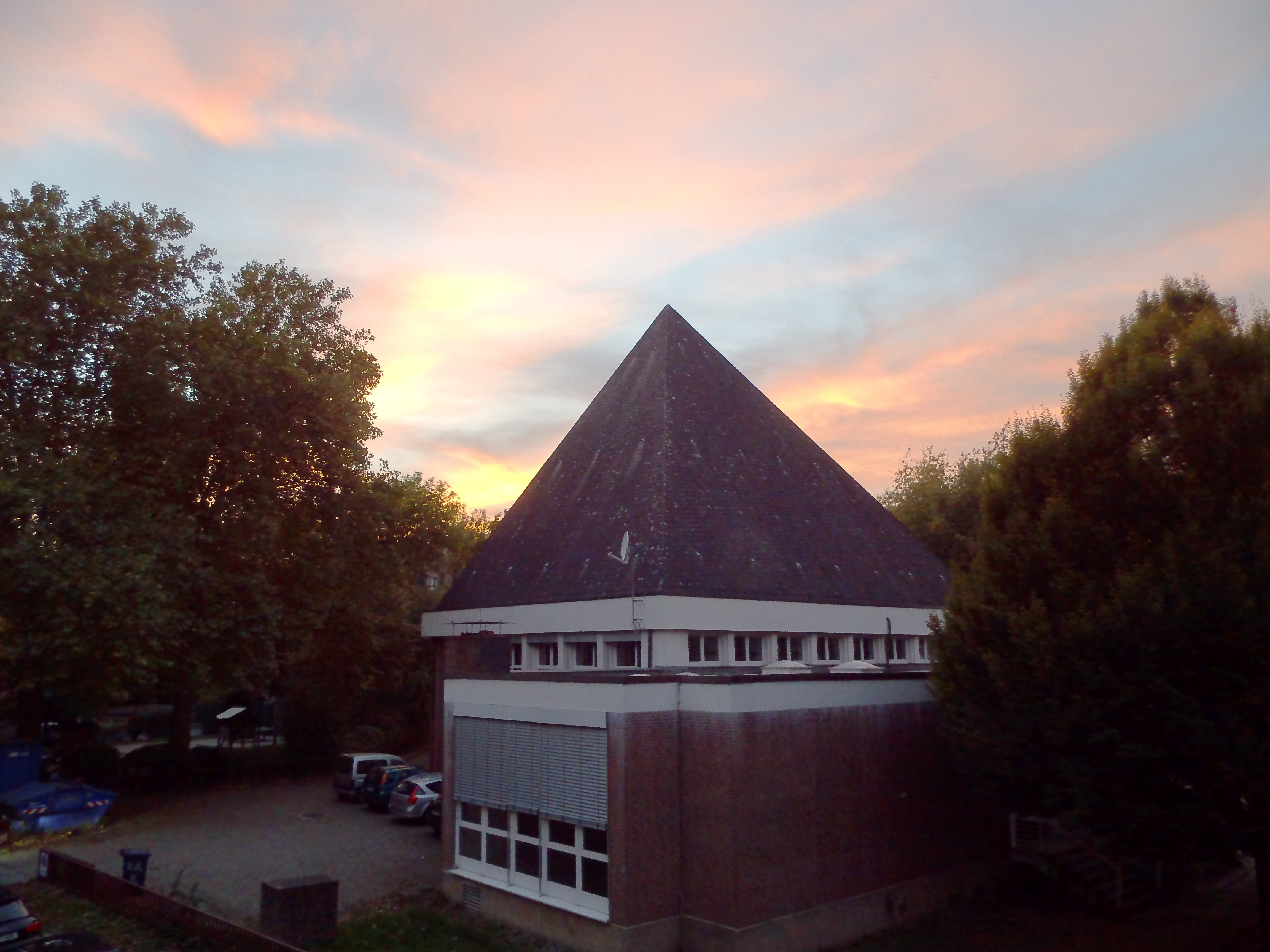 Das Wetter gestern Abend...