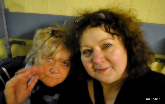 Es war schon irgendwie teils berückend! - Gudrun und ich