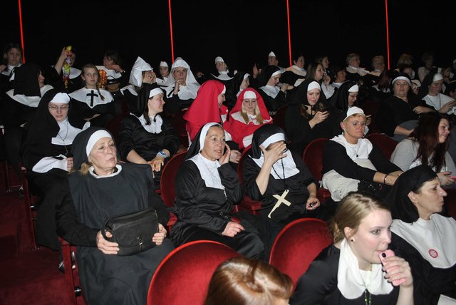 Überall waren Nonnen!!!