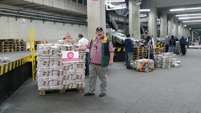 Druckereibesuch Juni 2015