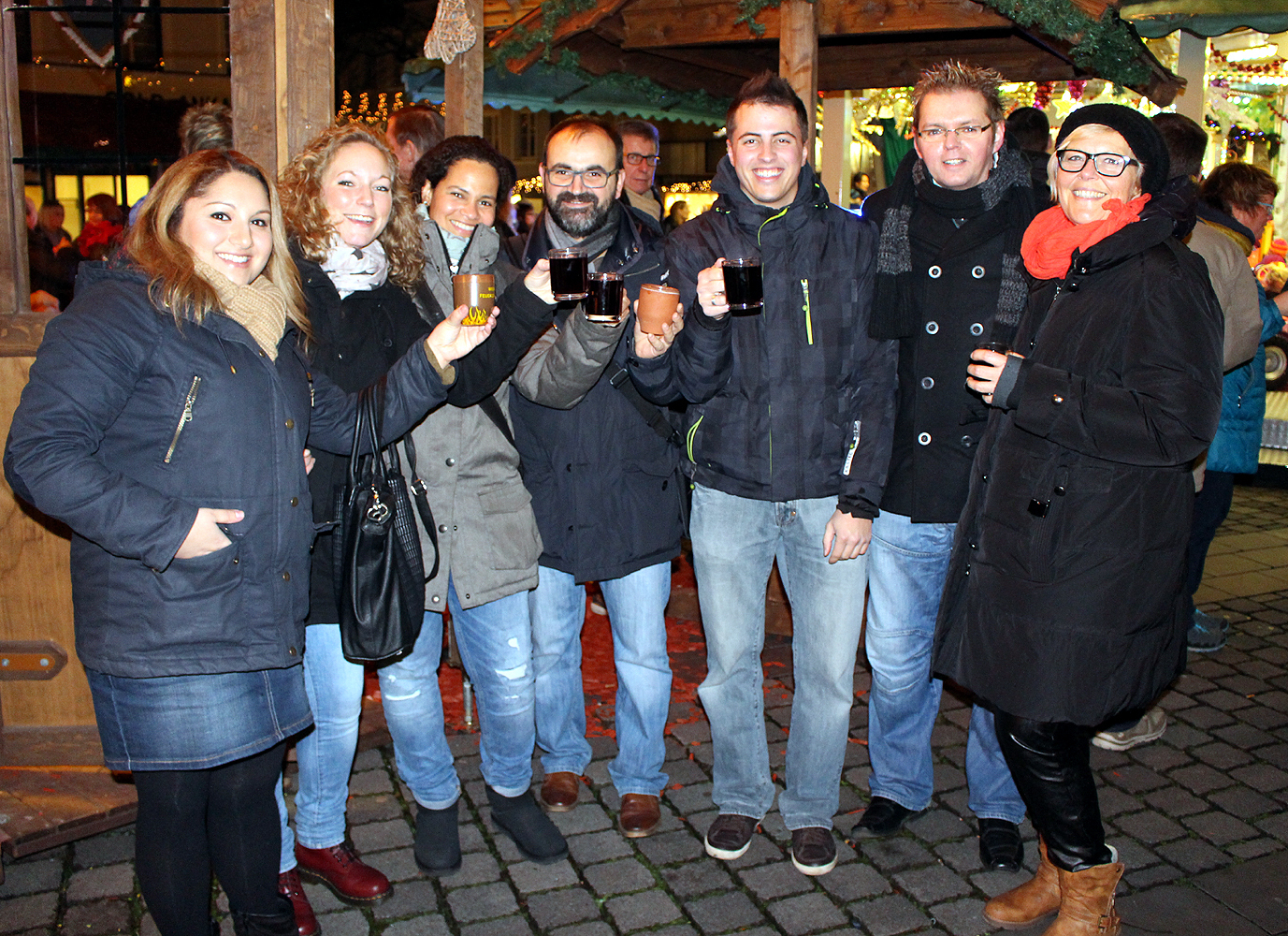Der seit einigen Jahren angebotene AWO-Glühwein hat mittlerweile seinen festen Kundenstamm.