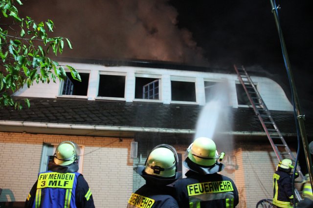 Es war ein schwieriger Einsatz für die Feuerwehr. Foto: Feuerwehr Menden