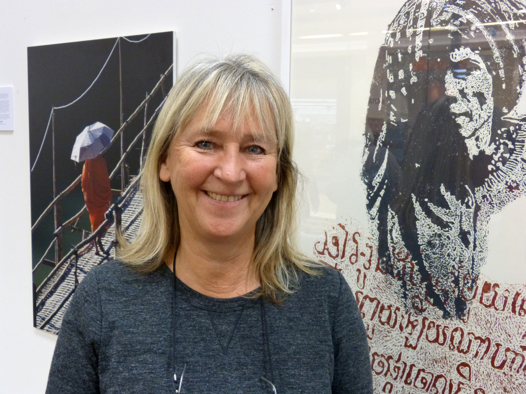 In der Ausstellung mit dem Titel „Begegnungen“ präsentiert nun die Hagener Künstlerin Heike Wahnbaeck Fotografien und Linoldrucke von ihren Weltreisen.