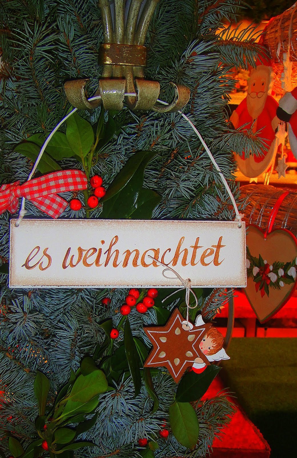 Die Vorbereitungen zum Adventsmarkt im Etienne-Bach-Haus laufen.