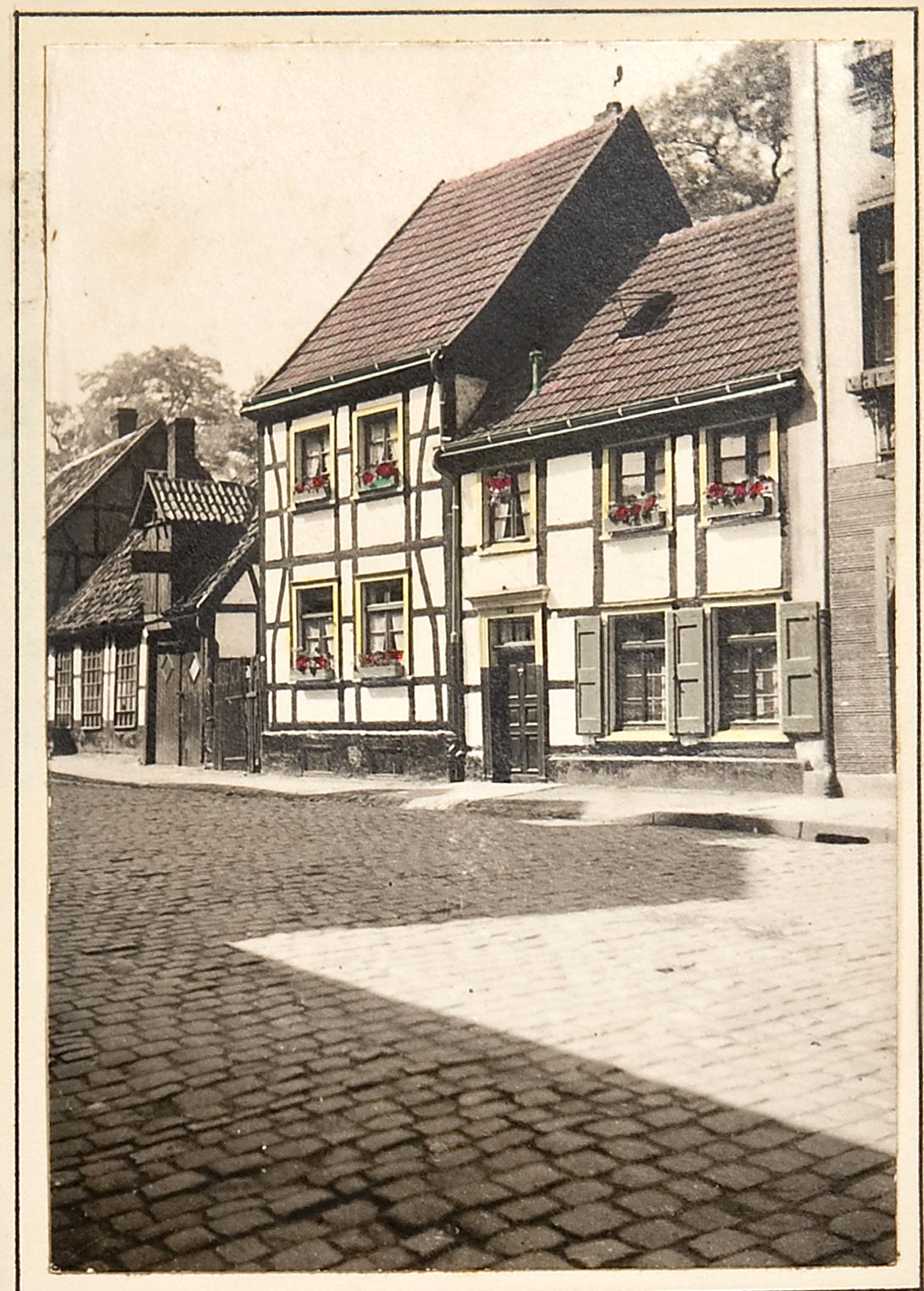 So sah das Haus Petersen am Hagener Unterberg vor dem Zweiten Weltkrieg aus.