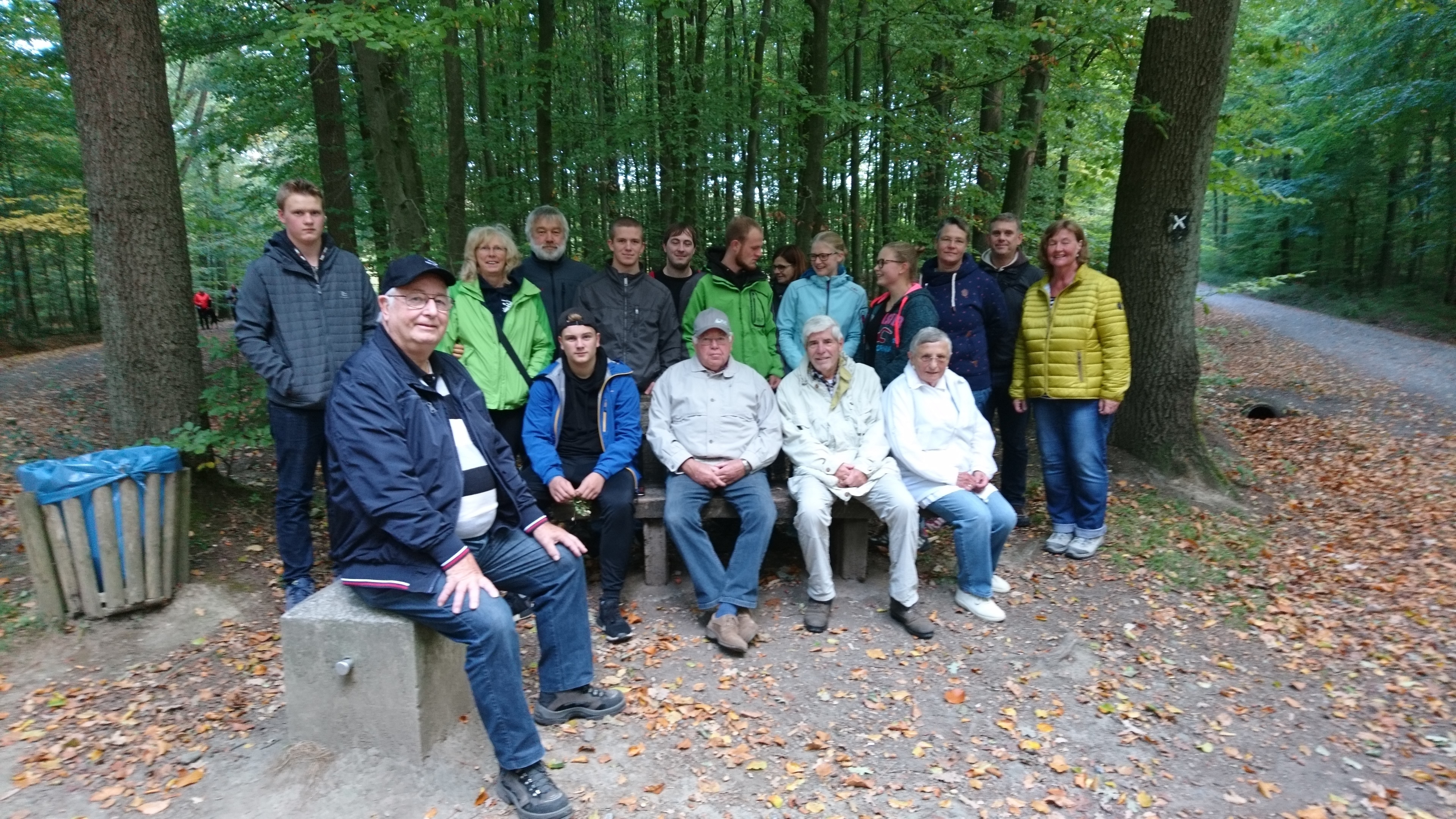 Wanderung bei herrlichem Herbstwetter.