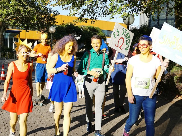 Statistiker beim Fun Run. | Foto: Klinke