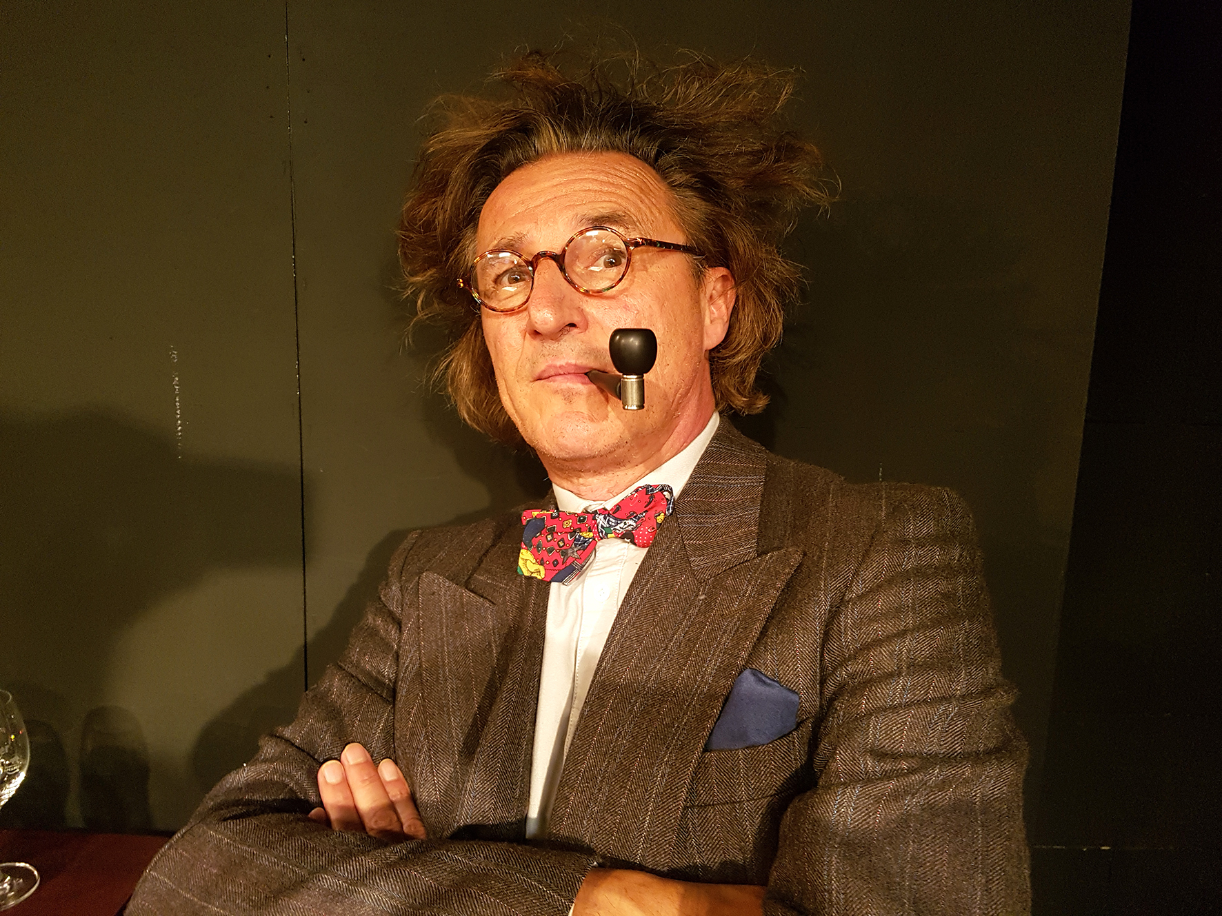 Dario Weberg, alias Professor Dr. Dr. Hagen von Hagen.