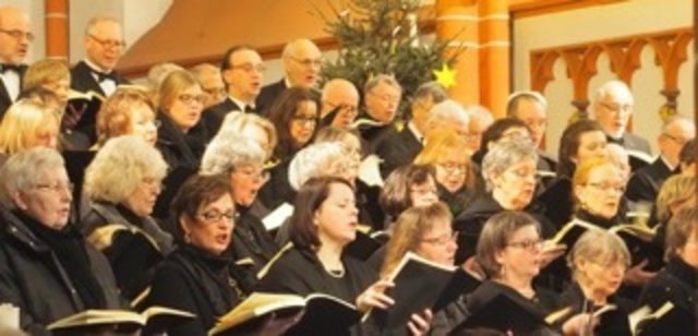 Ausschnitt aus einem Konzert der Städtischen Singgemeinde Kleve