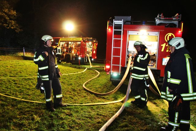 Über lange Wegstrecken mussten die Schläuche verlegt werden.