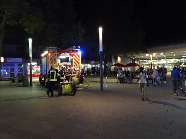 Lüftungsanlage in einem Döner-Imbiss brannte