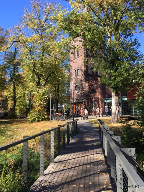 ...und hier nach dem Gottesdienst...