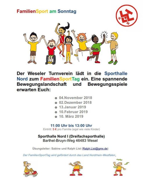 Familiensporttage Saison 18/ 19