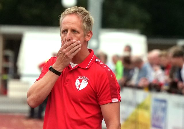 Trainer Danny Konietzko setzte alles auf Offensive.
Foto: Gohl