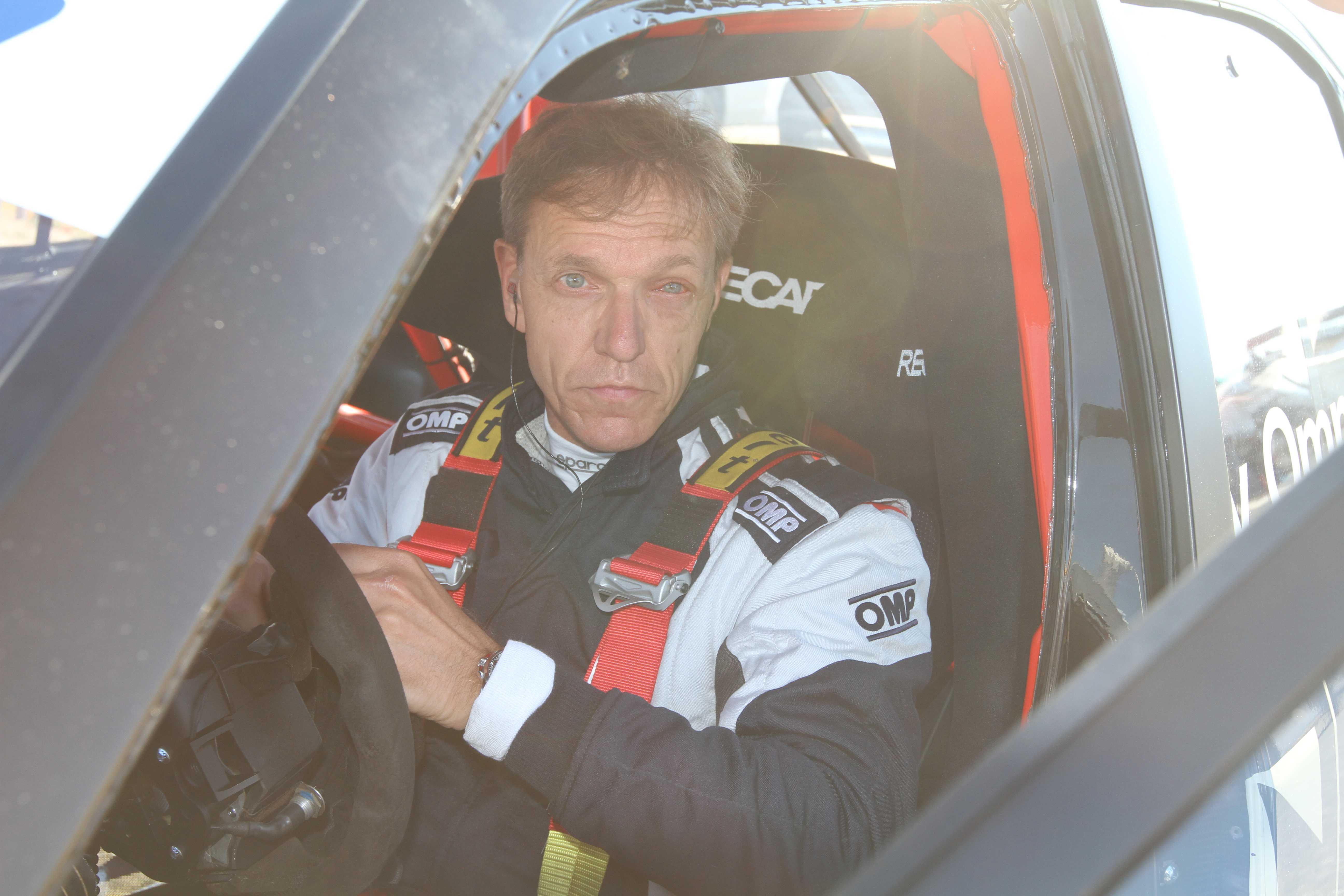 Jörg van Ommen kurz vor dem Start