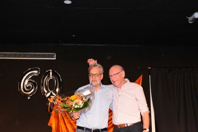 Chris Gruszien und Gründungsmitglied Heinz Josef Hedt