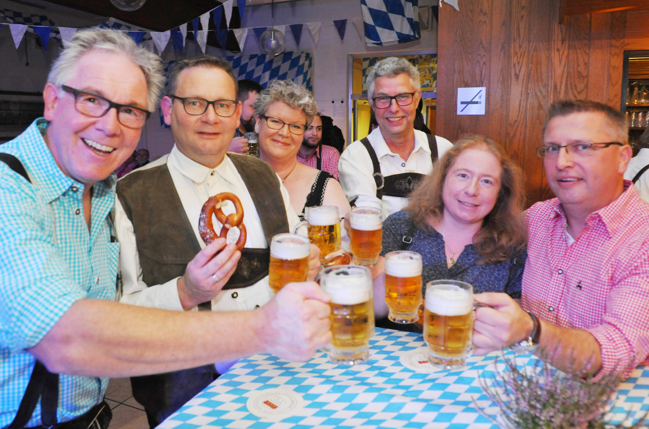 Beste Stimmung beim Oktoberfest der Immigrather Schützen.